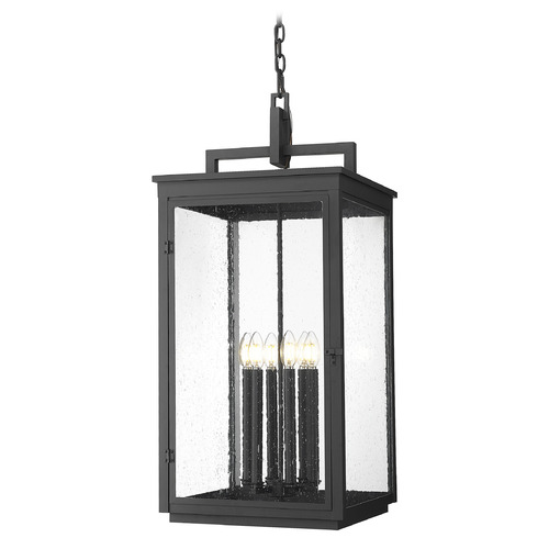 Z-Lite Hartwell Sand Black Outdoor Hanging Light
