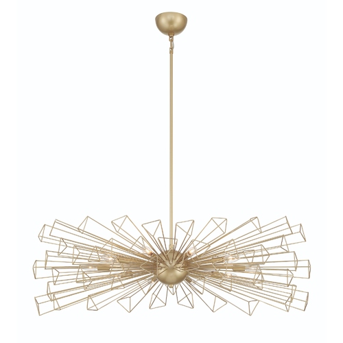Dendelio 45-Inch Linear Chandelier in Gold by Eurofase