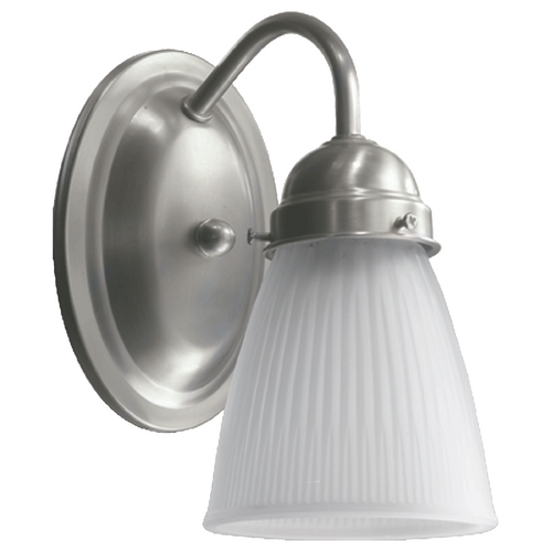 Quorum Lighting Satin Nickel Sconce by Quorum Lighting 5403-1-165