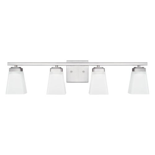 Baxley 30.50-Inch Brushed Nickel Bath Light by HomePlace by Capital Lighting