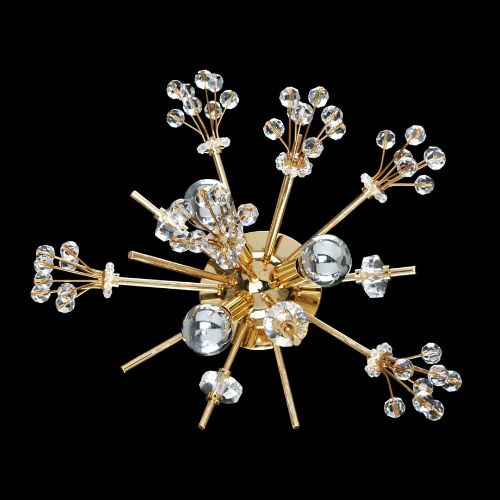 Allegri Crystal Constellation 18k Gold Sconce