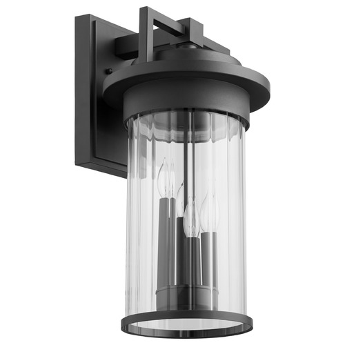 Dimas Noir Outdoor Wall Light by Quorum Lighting