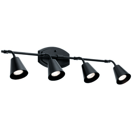 Kichler Lighting Sylvia 30-Inch Black Track Light Kit by Kichler Lighting 52129BK