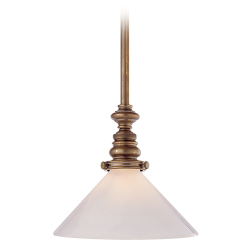 E.F. Chapman Boston Pendant in Antique Brass by Visual Comfort Signature