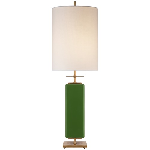 Visual Comfort Signature Collection Kate Spade New York Beekman Lamp in Green by Visual Comfort Signature KS3044GRNL