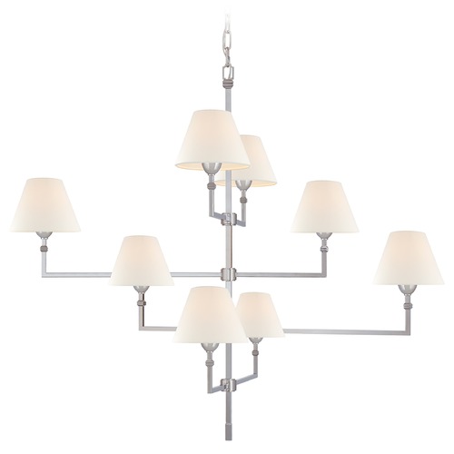 Visual Comfort Signature Collection Alexa Hampton Jane Chandelier in Polished Nickel by Visual Comfort Signature AH5310PNL