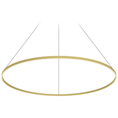 Kuzco Lighting Cerchio Brushed Gold LED Pendant by Kuzco Lighting PD87772-BG