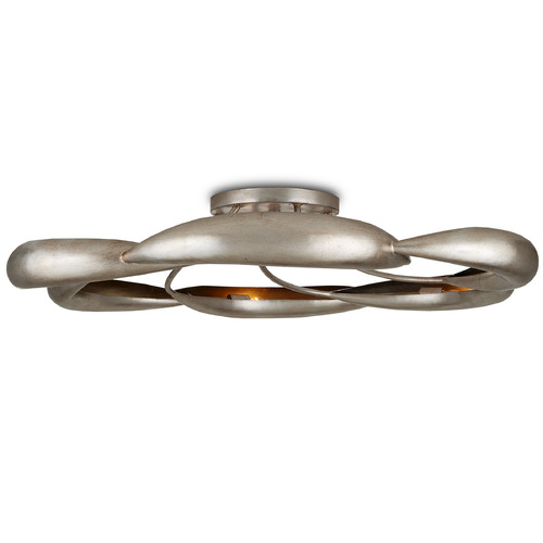 Currey and Company Lighting Caroube 42-Inch Semi-Flush Mount in Champagne by Currey & Company 9000-0947