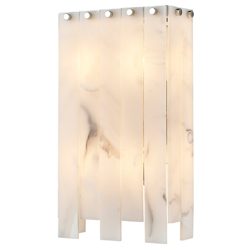 Viviana Polished Nickel Sconce by Z-Lite
