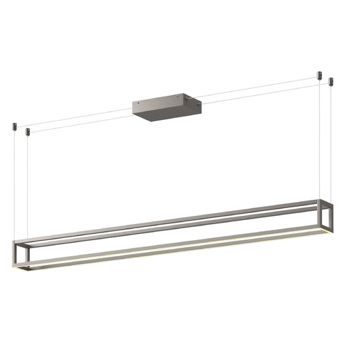 Kuzco Lighting Plaza Brushed Nickel LED Island Light