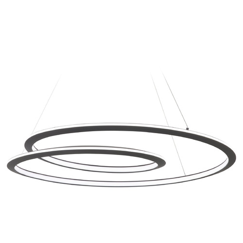 George Kovacs Infinite Sand Coal Black LED Pendant Light