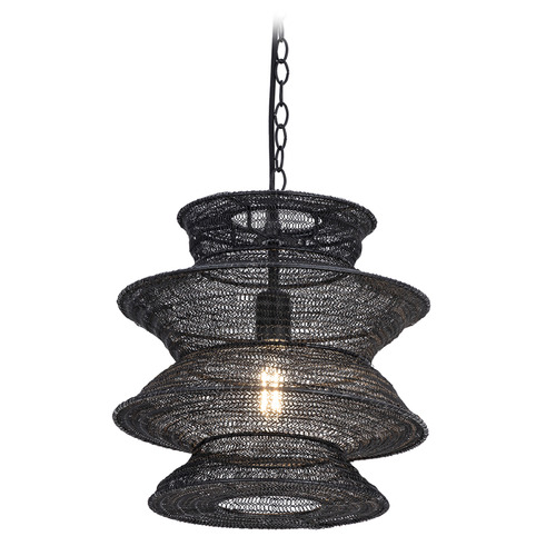 Maxim Lighting Krabi Black Pendant Light
