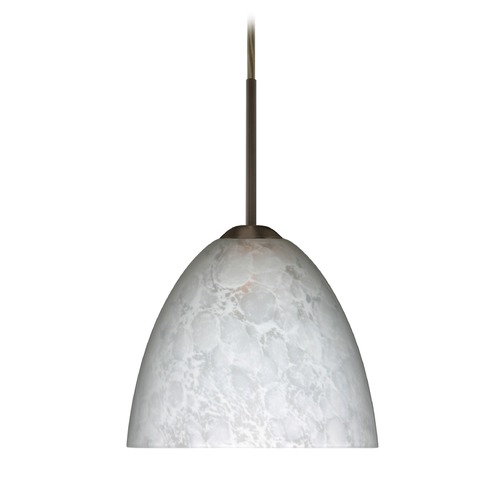 Besa Lighting Sasha II Bronze LED Mini-Pendant Light