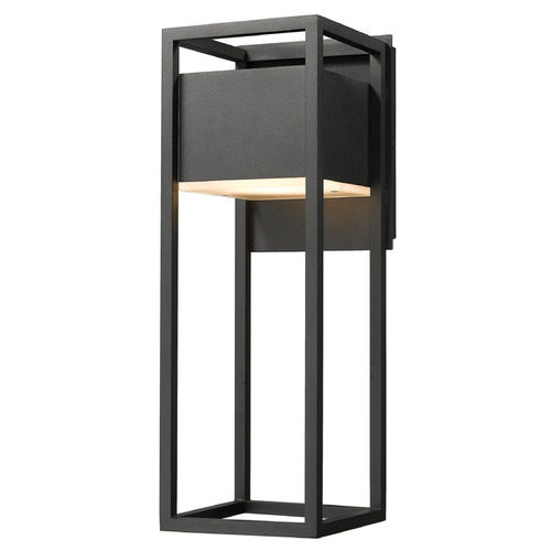 Barwick Black LED Outdoor Wall Light by Z-Lite