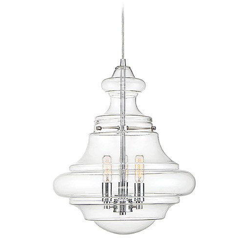 Meridian 15-Inch Pendant in Chrome by Meridian M70058CH