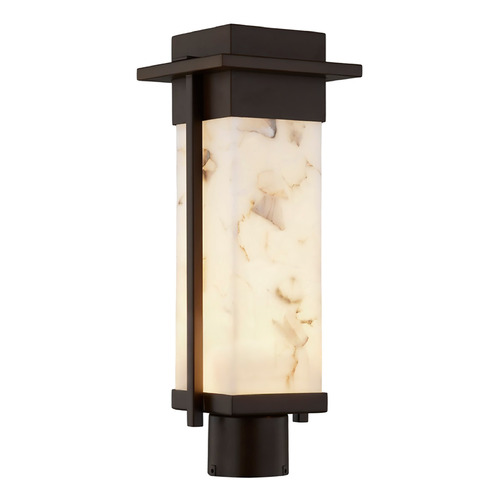 Justice Design Group Justice Design Group Pacific Dark Bronze LED Post Light ALR-7542W-DBRZ