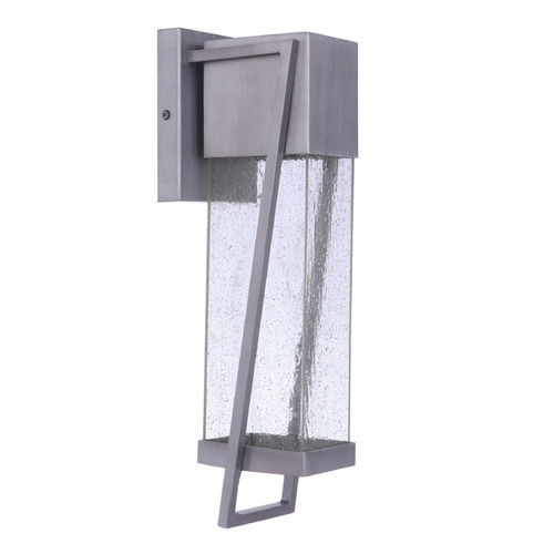Bryce Brushed Titanium LED Outdoor Wall Light by Craftmade Lighting