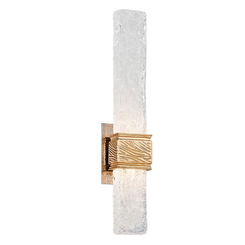 Corbett Lighting Freeze Gold Leaf LED Sconce