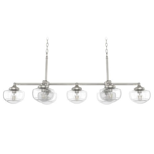 Hunter Fan Company Saddle Creek Brushed Nickel Island Light