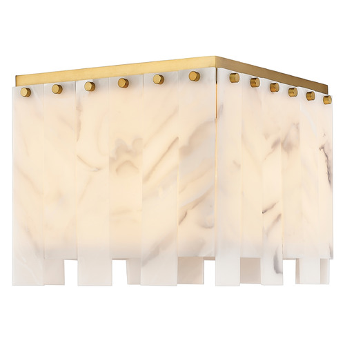 Viviana Rubbed Brass Flush Mount by Z-Lite