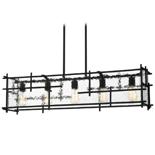 Quoizel Lighting Quoizel Lighting Daphne Matte Black Island Light DPN538MBK