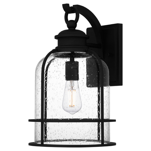 Quoizel Lighting Bowles Earth Black Outdoor Wall Light