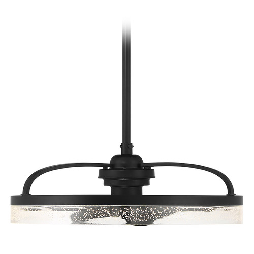 Savoy House Lighting Lyria Matte Black LED Ceiling Fan with Light