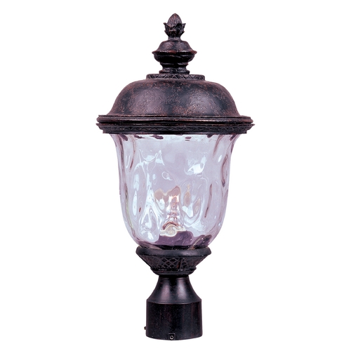 Carriage House VX Oriental Bronze Post Light by Maxim Lighting