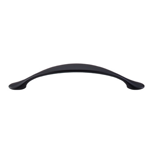 Top Knobs Hardware Modern Cabinet Pull in Flat Black Finish M529