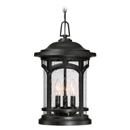 Quoizel Lighting Marblehead Outdoor Hanging Light in Black by Quoizel Lighting MBH1911K