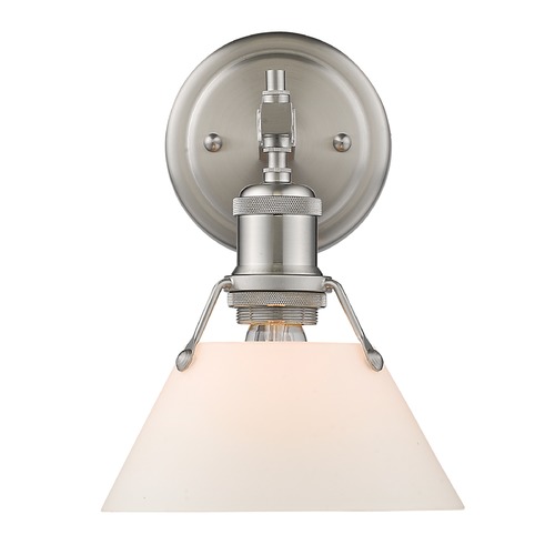 Orwell Wall Sconce in Pewter by Golden Lighting