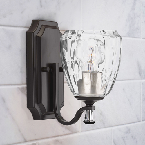 Anjoux Antique Bronze Sconce by Progress Lighting