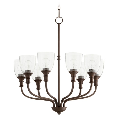 Richmond Oiled Bronze Chandelier by Quorum Lighting