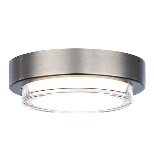 Kind Brushed Nickel LED Flush Mount by Modern Forms