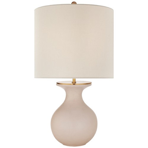 Visual Comfort Signature Collection Kate Spade New York Albie Desk Lamp in Blush by Visual Comfort Signature KS3616BLSL