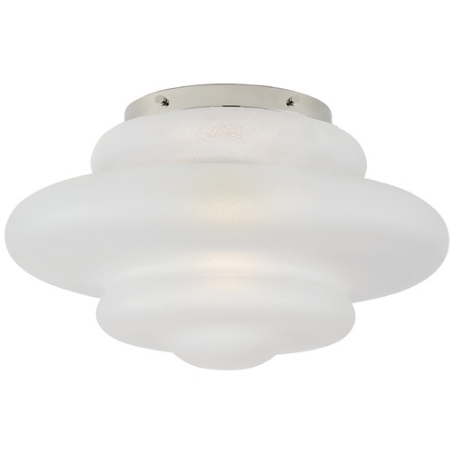 Kelly Wearstler Tableau Flush Mount in Nickel by Visual Comfort Signature