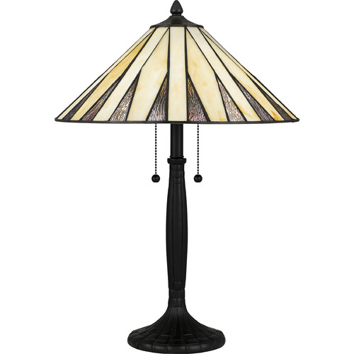 Legend Table Lamp in Matte Black by Quoizel Lighting