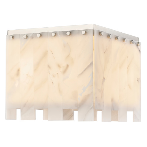 Viviana Polished Nickel Flush Mount by Z-Lite