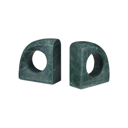 Russo Object Set of 2 in Green by Currey & Company