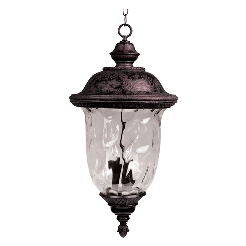 Maxim Lighting Carriage House VX Oriental Bronze Outdoor Hanging Light by Maxim Lighting 40427WGOB