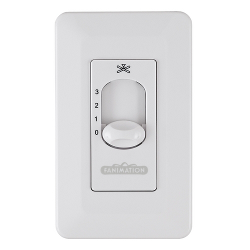 Fanimation Fans CW5WH Wall Control 2 in White CW5WH