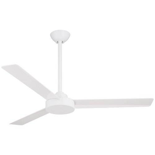 Roto 52-Inch Fan in Flat White by Minka Aire