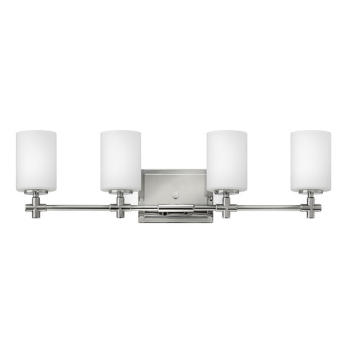 Hinkley Laurel 4-Light Polished Nickel Bath Light by Hinkley Lighting 57554PN