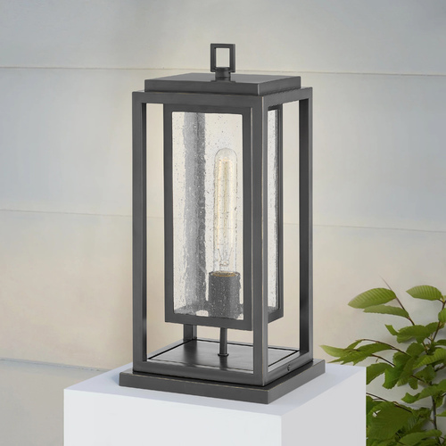 Republic Oil Rubbed Bronze Post Light by Hinkley Lighting