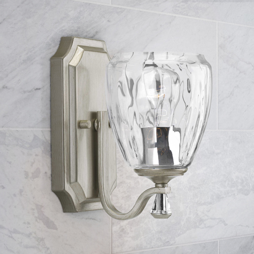 Progress Lighting Anjoux Silver Ridge Sconce by Progress Lighting P300116-134