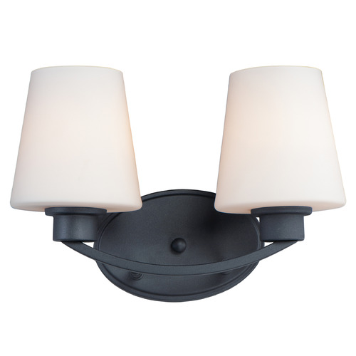Maxim Lighting Shelter Black Bathroom Light