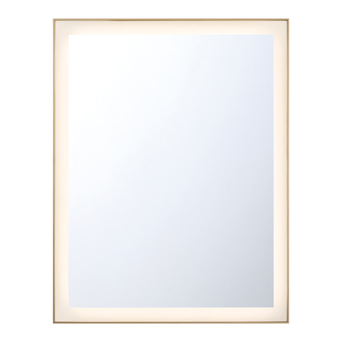 Eurofase Lighting Lenora 28x36-Inch 3CCT LED Mirror in Gold by Eurofase 38892-036