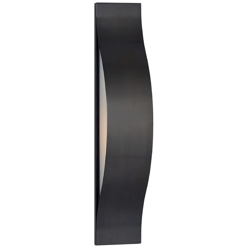 Visual Comfort Signature Collection Kelly Wearstler Avant Linear Sconce in Bronze by Visual Comfort Signature KW2702BZFG