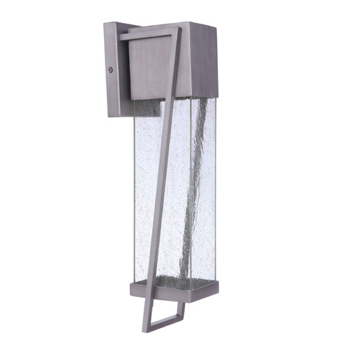 Craftmade Lighting Bryce Brushed Titanium LED Outdoor Wall Light by Craftmade Lighting ZA4424-BT-LED