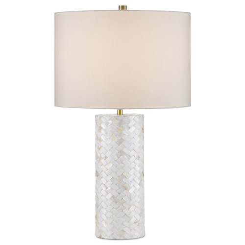 Currey and Company Meraki Natural Table Lamp with Drum Shade